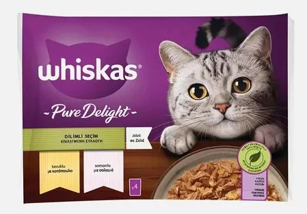 Whiskas Pure Delight Dilimli Seçim Tavuklu